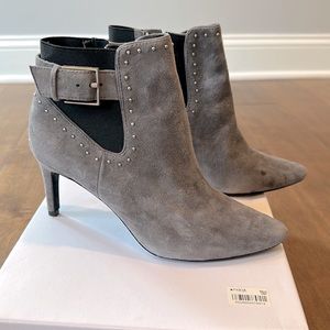 Calvin Klein Jozie Suede Ankle Bootie